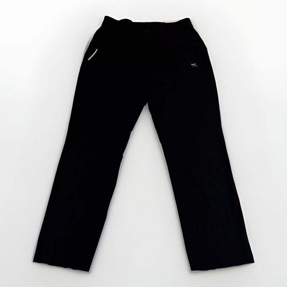 Wolsey Golf Pants Mens Size 32 Black Slacks Trousers Outdoors Preppy 32x27‎ READ